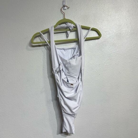 PQ Swim Sail White Vale One Piece Swimsuit Sz S NWT - Picture 9 of 12